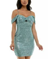 Emerald Sundae Sequin Embellished Bodycon Dress
